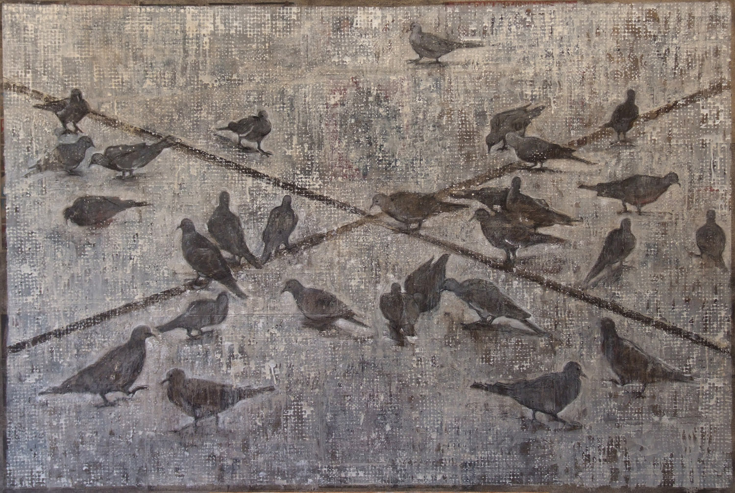 2an(0)-For the Birds-oil, wax, gesso, print media collage on canvas, 41x61, 2009.jpg