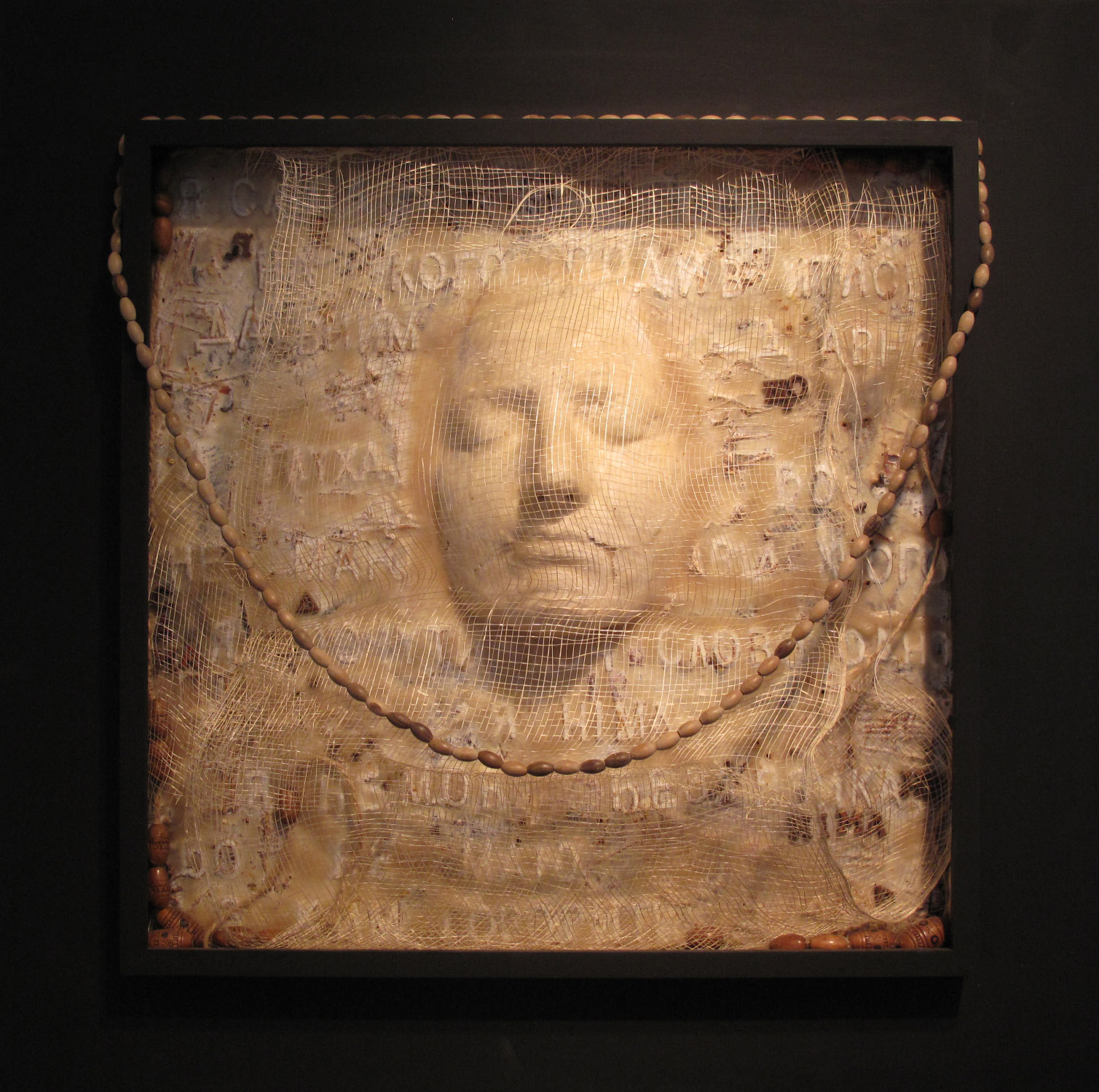 2bh(0) - Veiled - clay, wax, wood, 22x22x4 in. 1998-2001.jpg