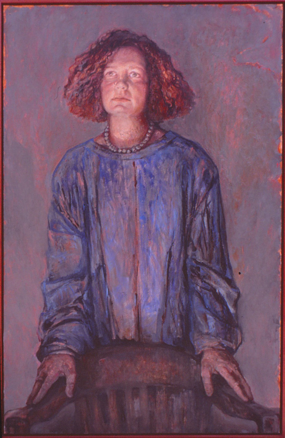 5db(0) -  The Empty Chair (Portrait of Ellen), oil resins on canvas, 2004.jpg