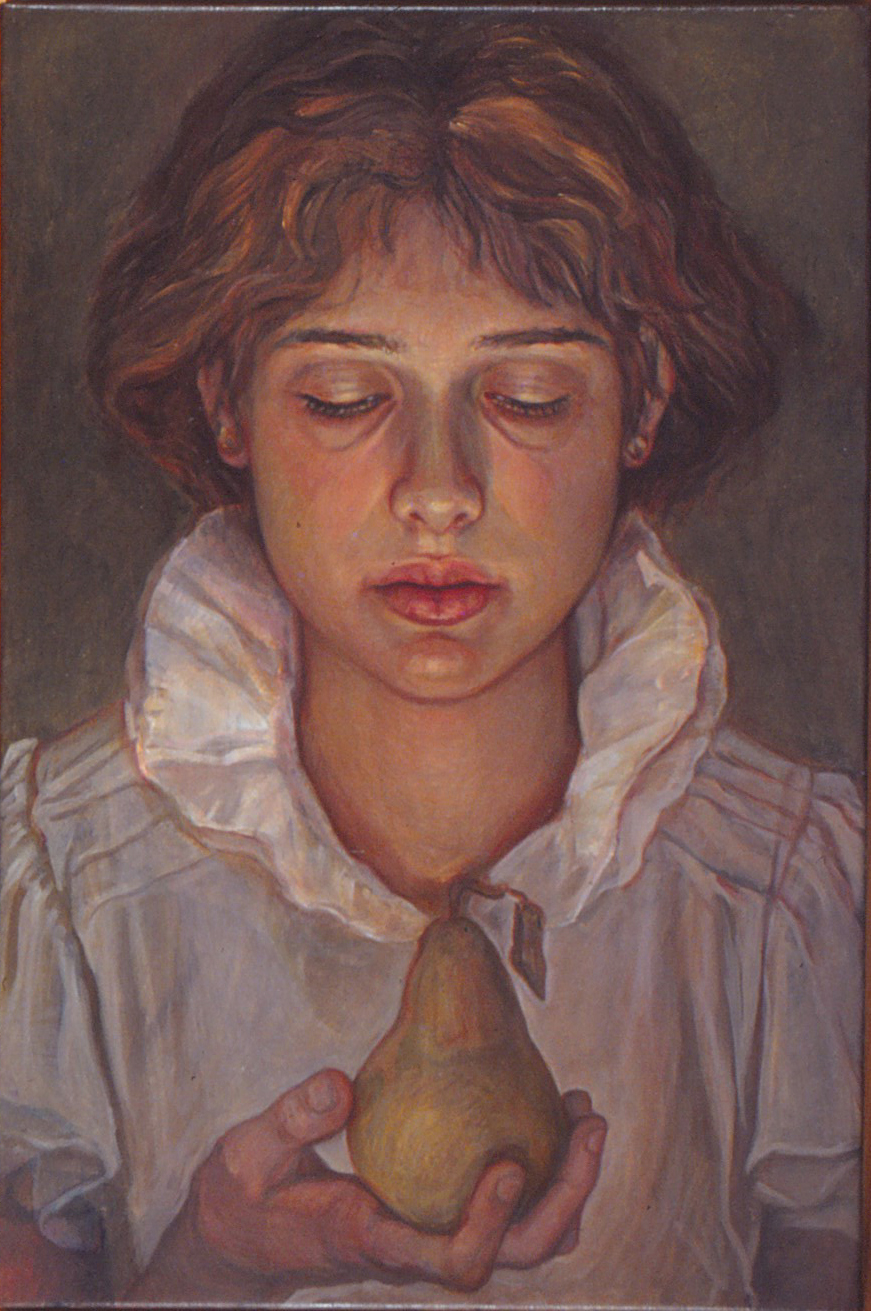 5di(0) - The Offering -oil on canvas, 24x16 in. 1988.jpg