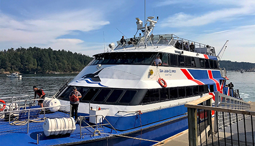 The Clipper Ferry - Seattle to Friday Harbor