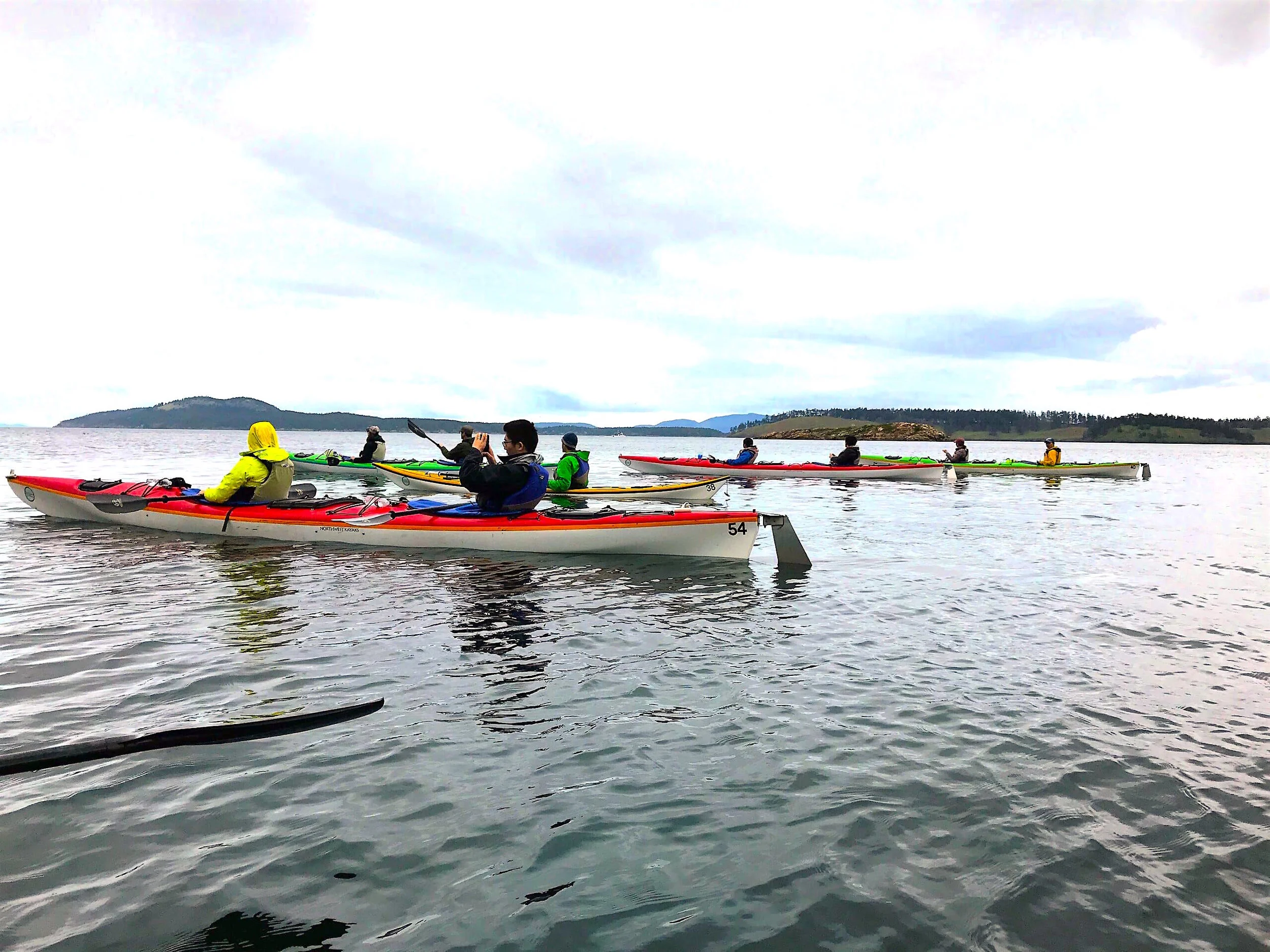 Kayaking the Salish Sea