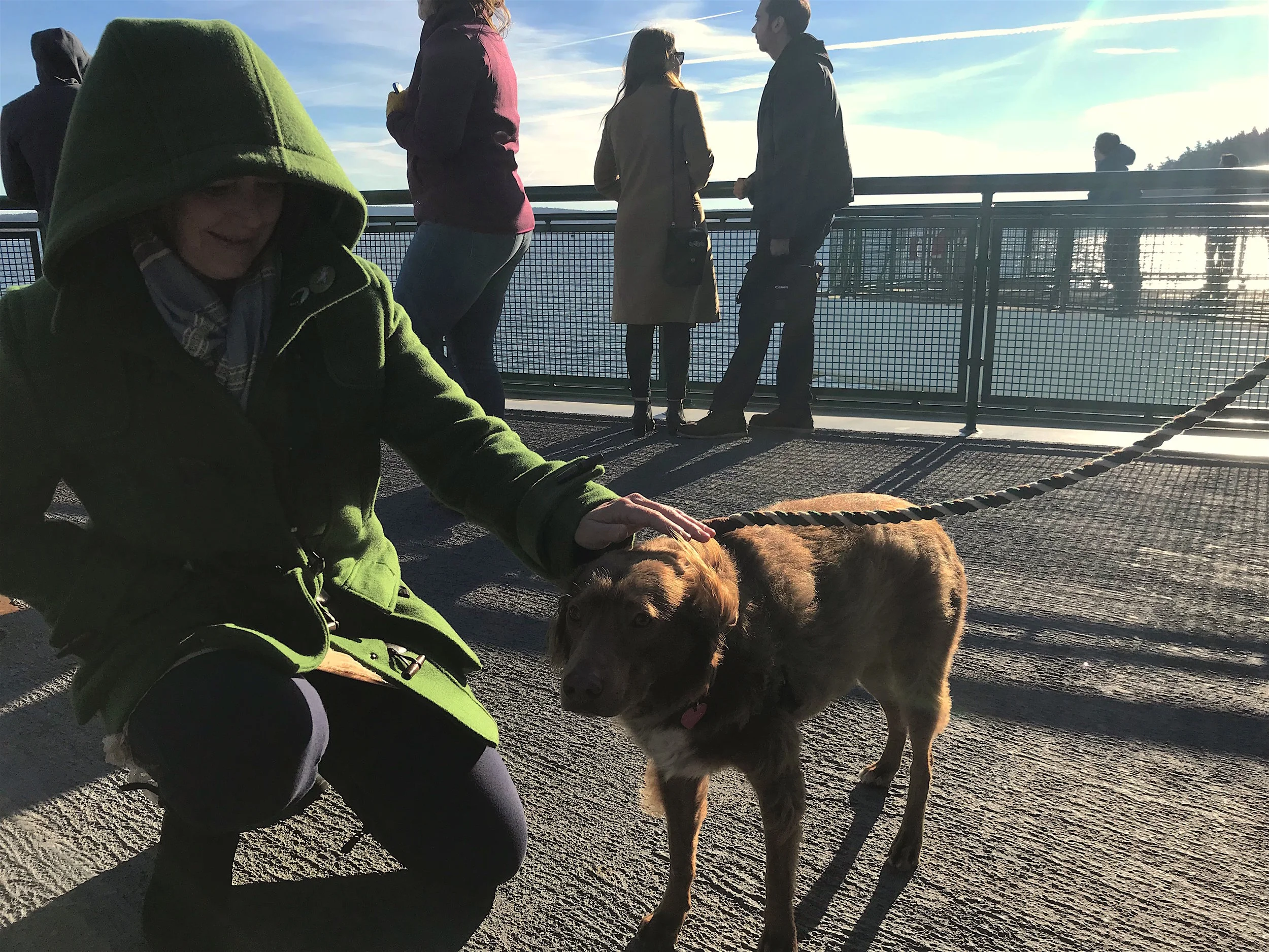 Keep it real, talk to people (and pet their dog)