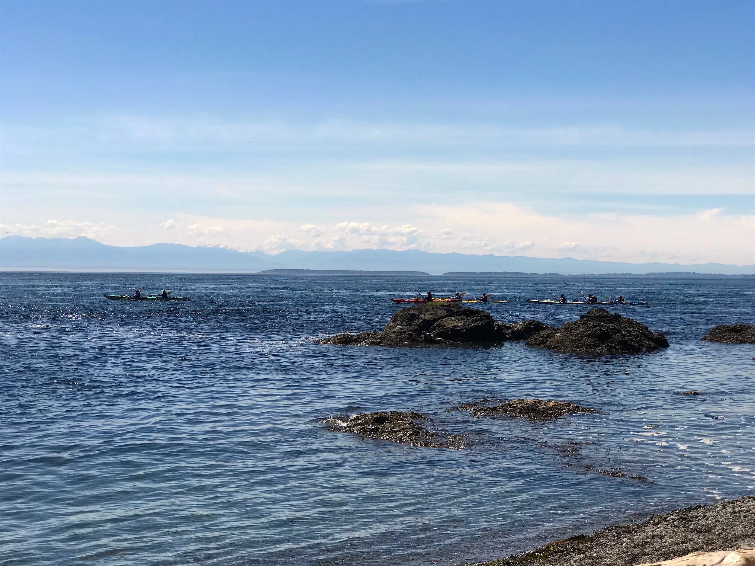 Good Morning from Deadman Bay on San Juan Island!