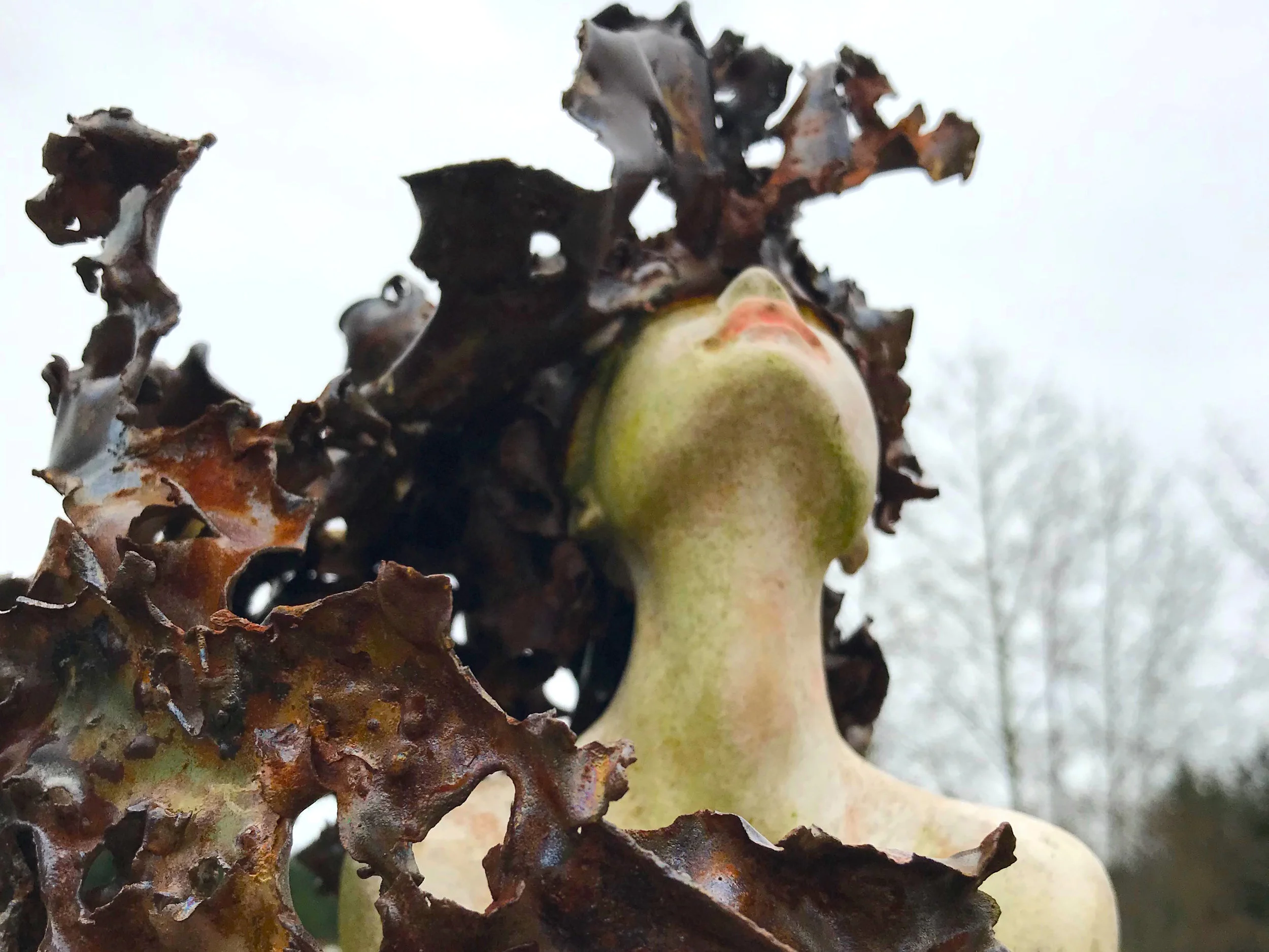 Check out the beautiful sculptures at the 40-acres Sculpture Park