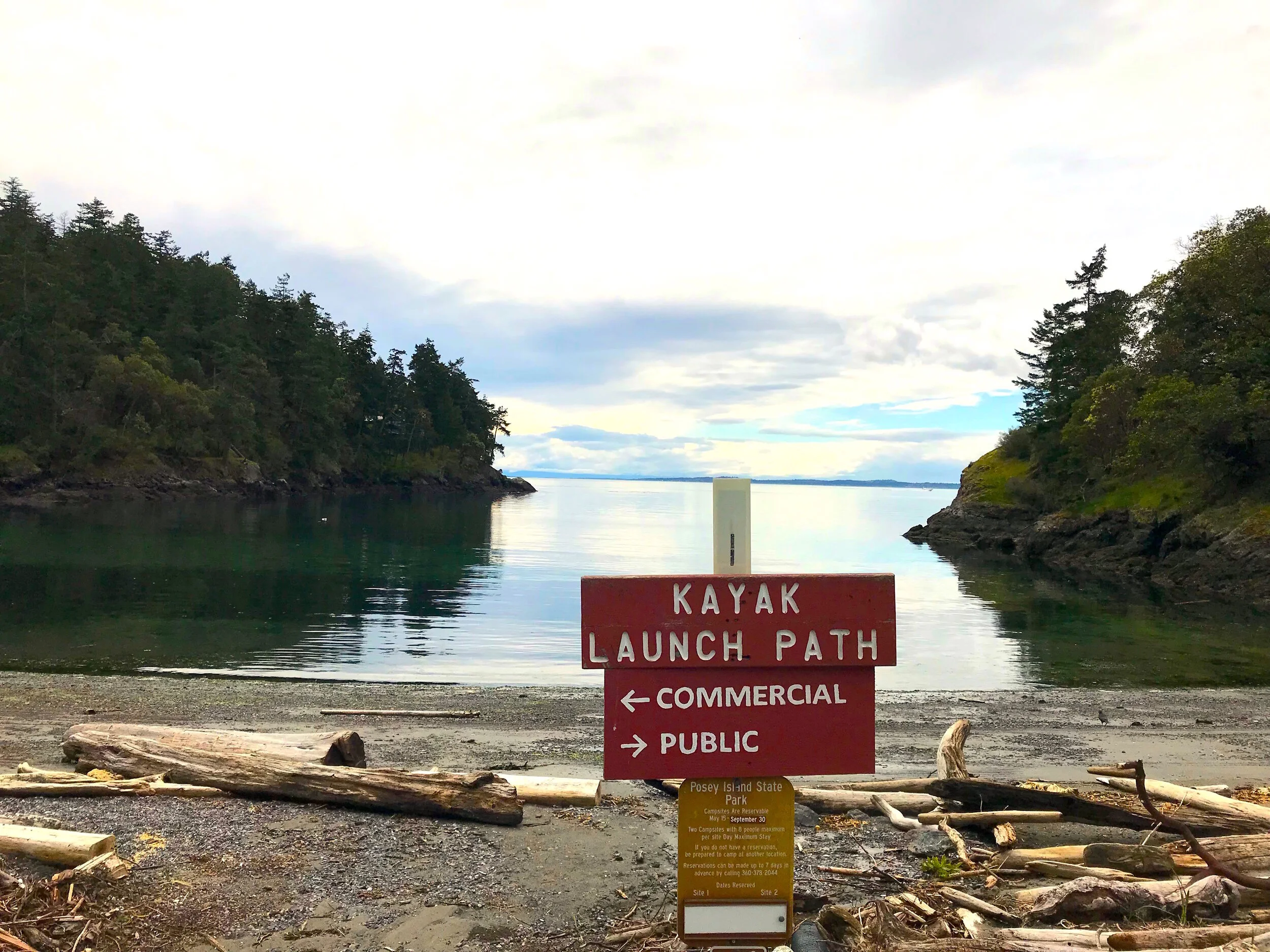 The San Juan County Park on San Juan Island