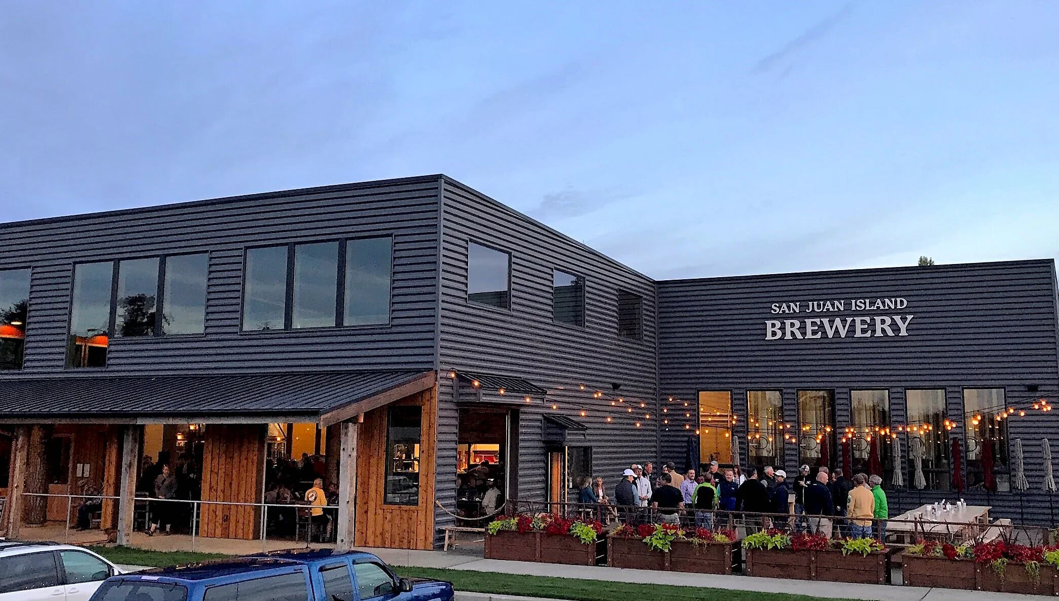 San Juan Brewery is just three blocks from the Friday Harbor ferry landing 