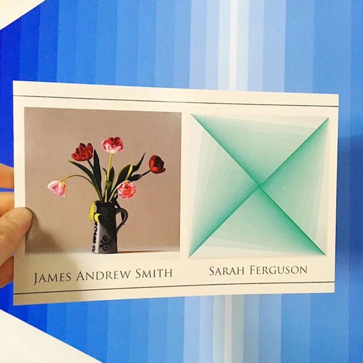 The announcement cards have arrived! Opening reception for my shared show with James Andrew Smith is Saturday, June 4 from 6-8pm at Wally Workman Gallery .