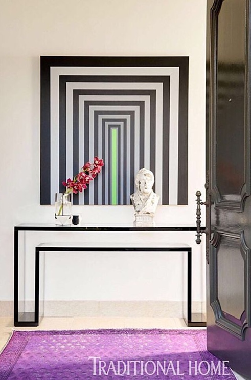 My painting Pique MB+TW+PGL+PY is in the May 2017 "Texas Takeover" issue of Traditional Home magazine featuring Houston designer Katie Scott's classic-meets-modern home. Thank you to Dimmitt Contemporary Art for collaborating with Katie Scott on this project, and thank you Katie for your enthusiastic support of my work. I am truly honored to have a piece of mine grace the walls of your gorgeous home!
