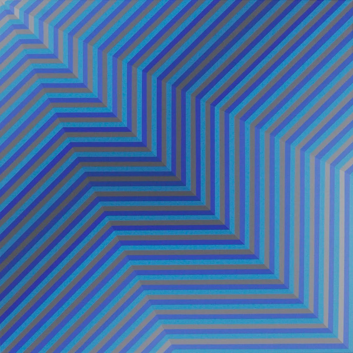 CREASE I 2017 36"x36" Acrylic on canvas Dimmitt Contemporary Art