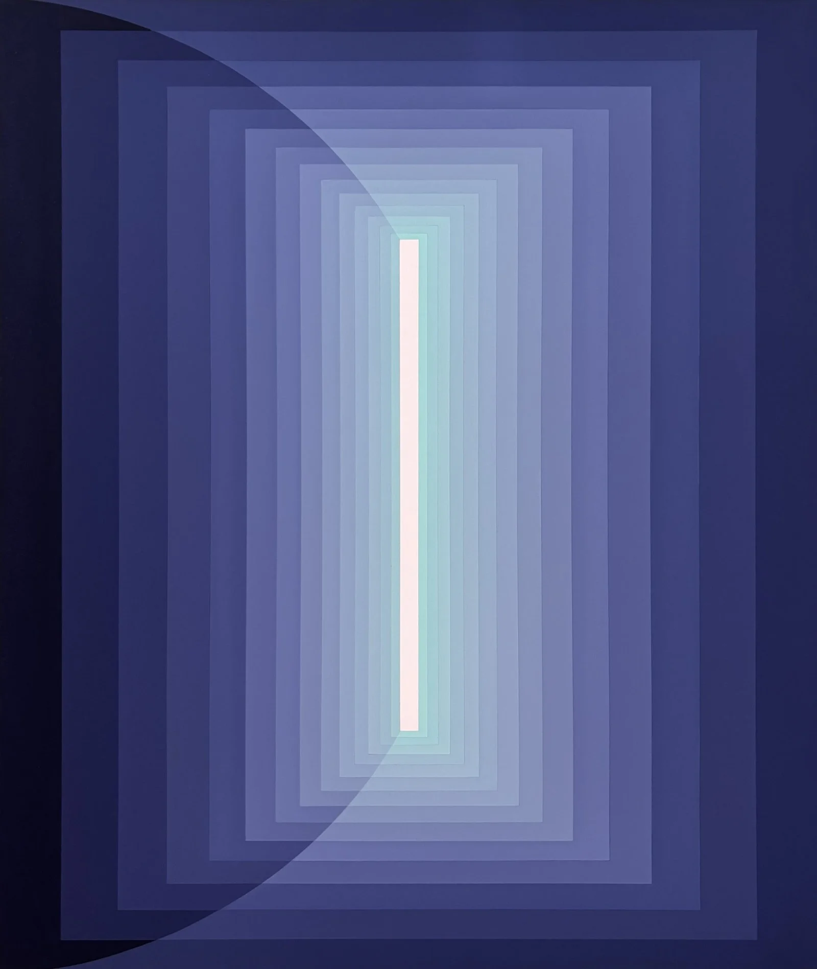   INNERVISION 2  40 × 34 inches flashe paint on canvas  Wally Workman Gallery  