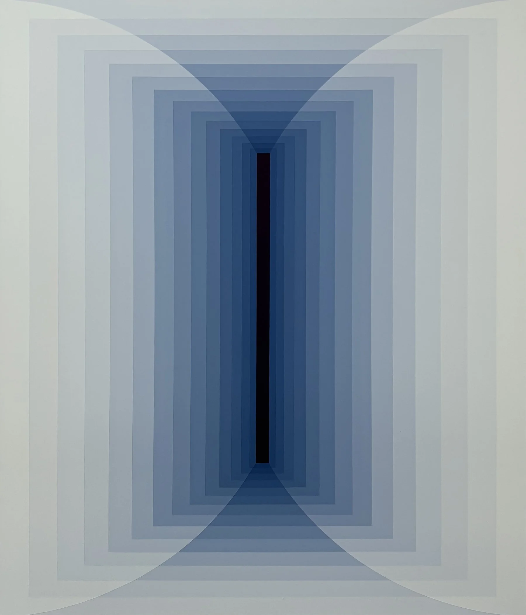   UMWELTEN A1  42 × 36 inches flashe paint on canvas  Wally Workman Gallery   