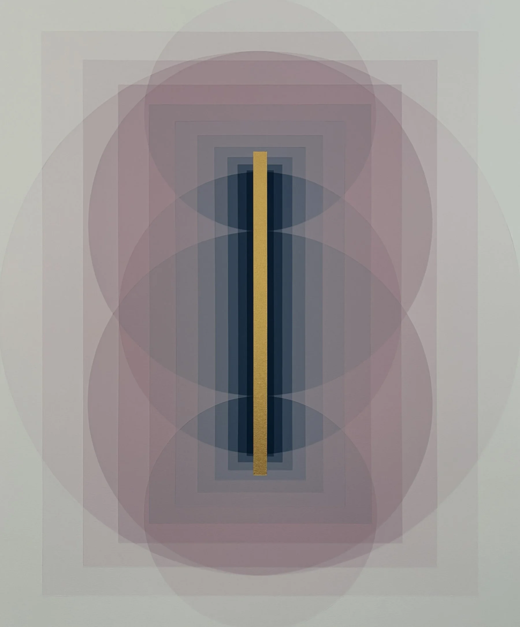   VESPERAL BLOOM  36 × 30 inches matte acrylic on canvas SOLD 