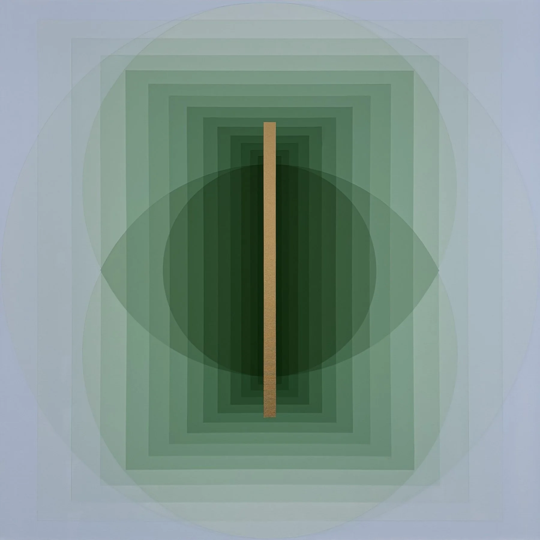   HESTIA’S VISION  40 × 40 inches matte acrylic on canvas SOLD 