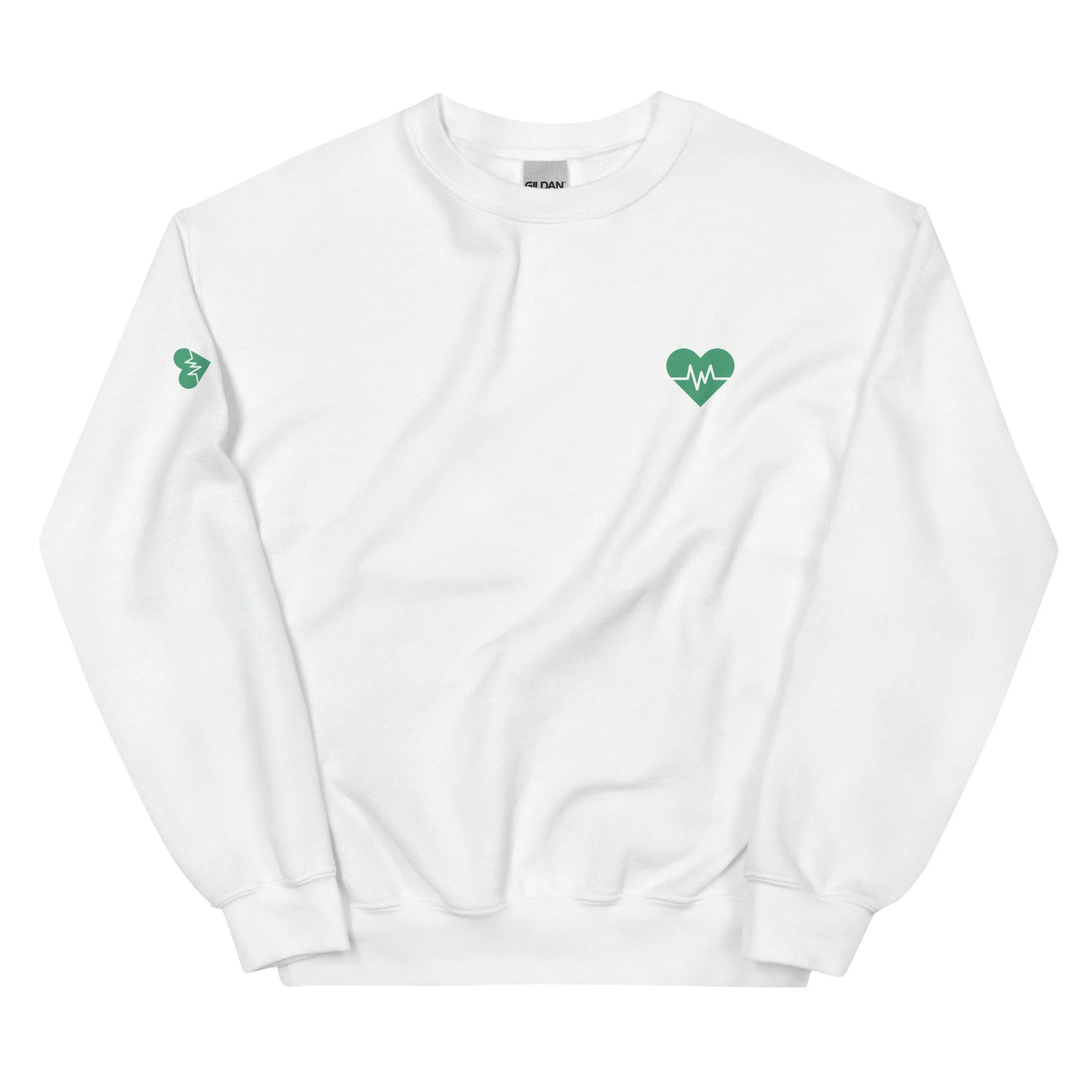 Heart Beat Collection Unisex Sweatshirt — The Beat Goes On