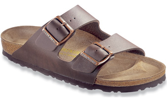 Birkenstock- Arizona in brown Birko Flor