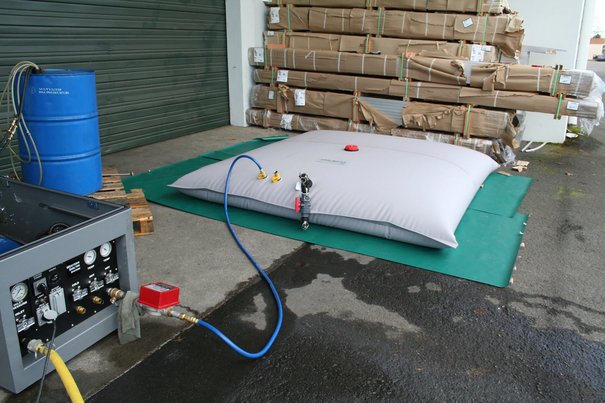 Water Handling Western Shelter