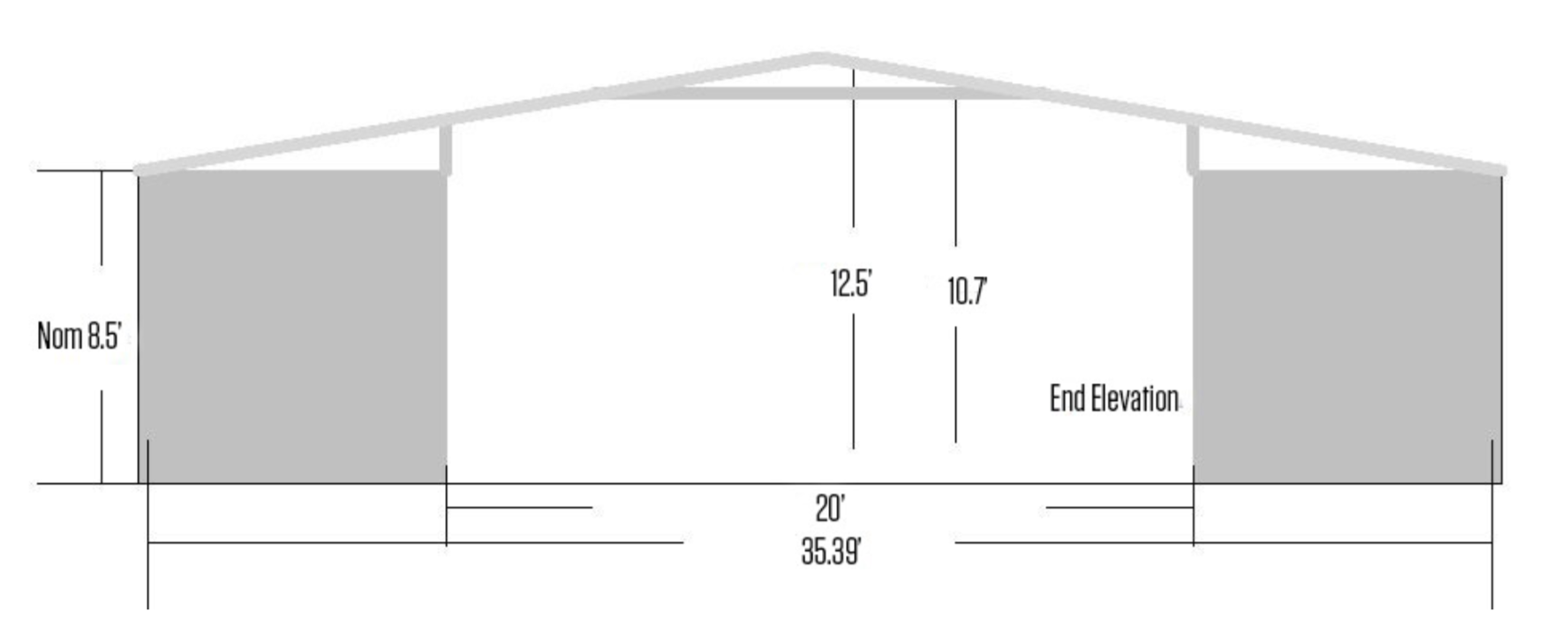 Gable 20'