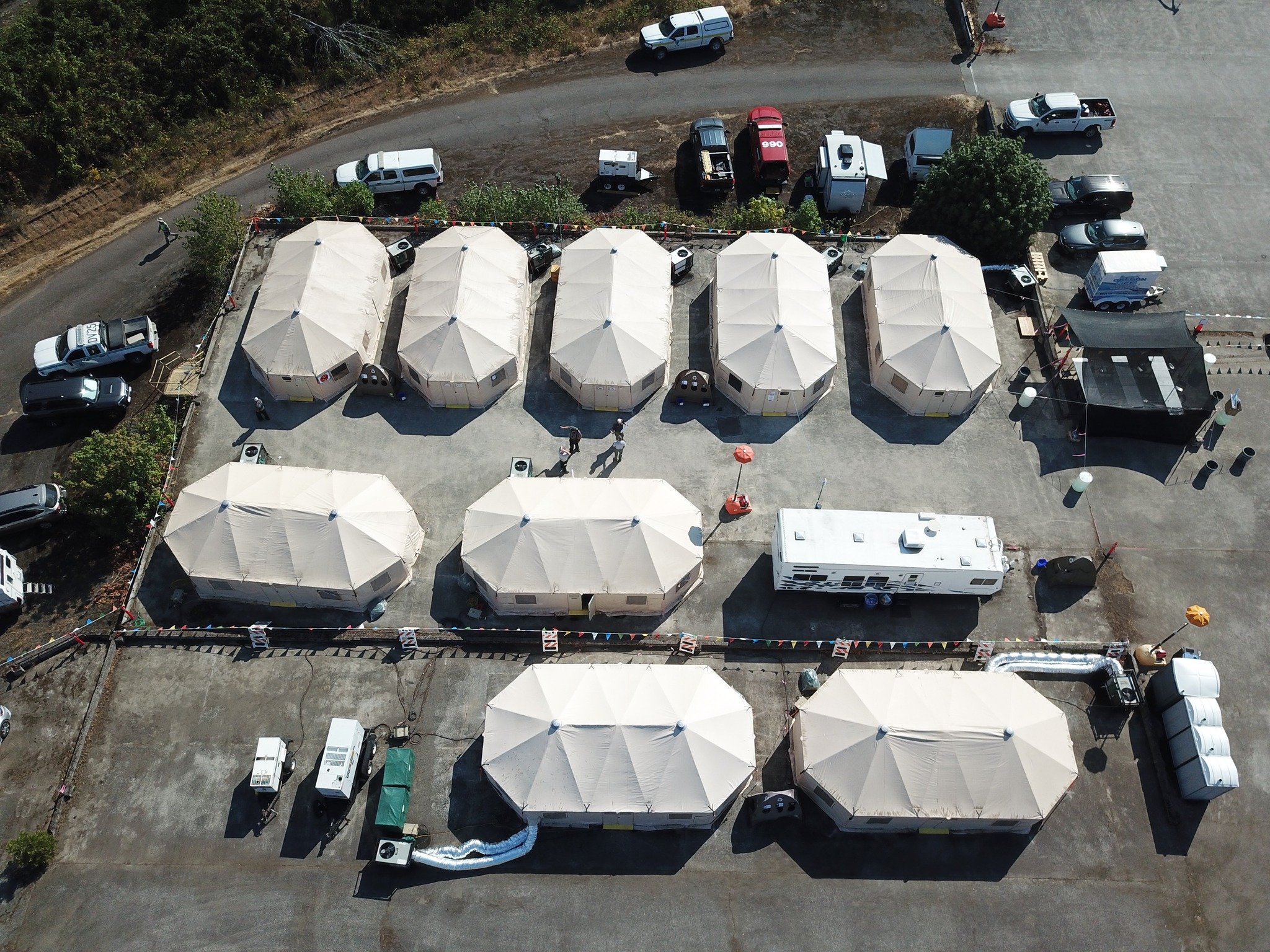 Western Shelter: Your one-stop shop for complete fire camp solutions. 🤝

We offer a comprehensive range of temporary shelters, power &amp; lighting systems, and everything in between to keep firefighters safe and comfortable.

#WildfirePreparedness
