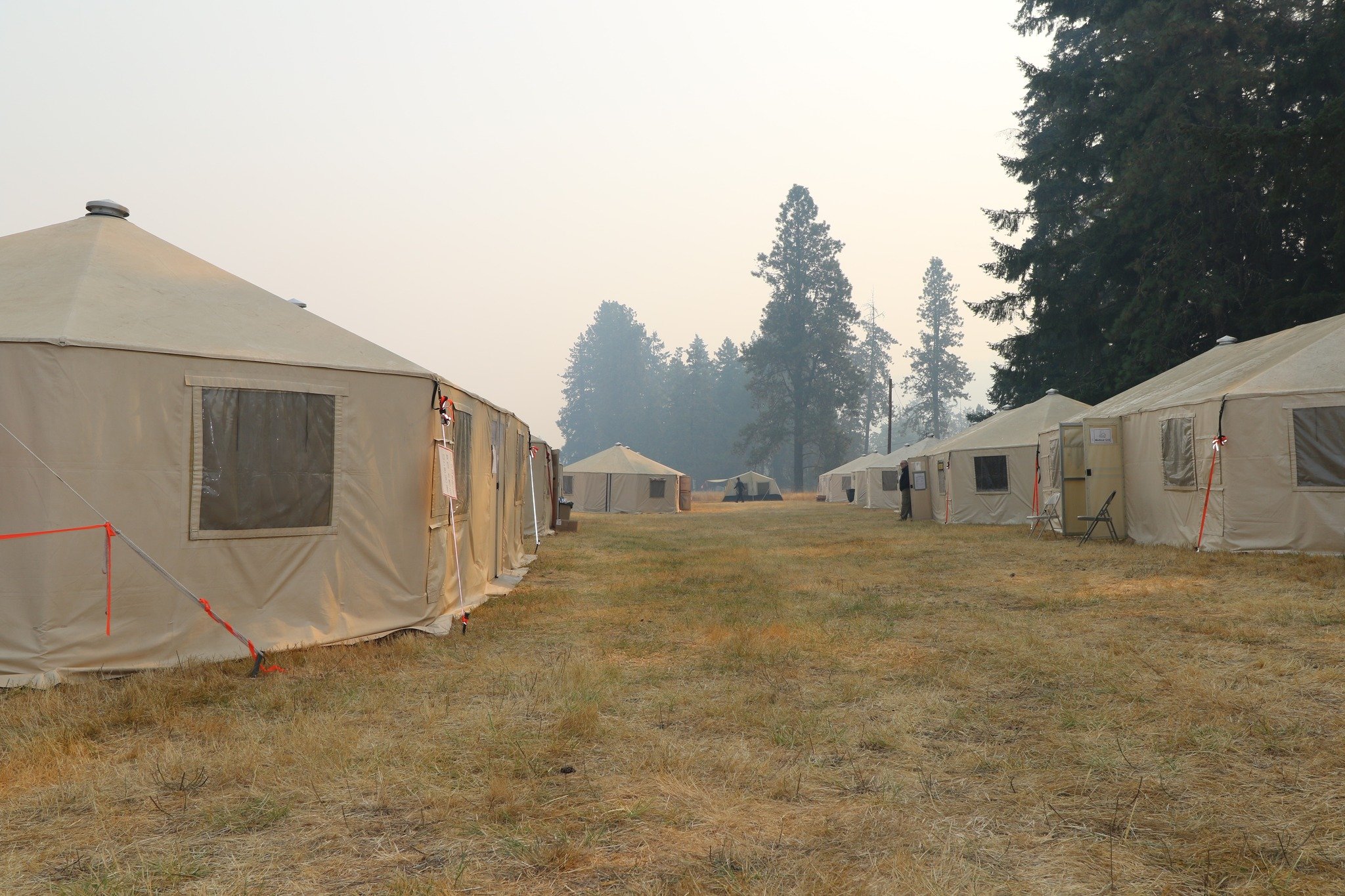 From command centers to comfortable living quarters, Western Shelter offers everything you need to create a successful fire camp. 🫡

We've been supporting wildland firefighters for 30 years, providing a complete solution for their comfort and focus.