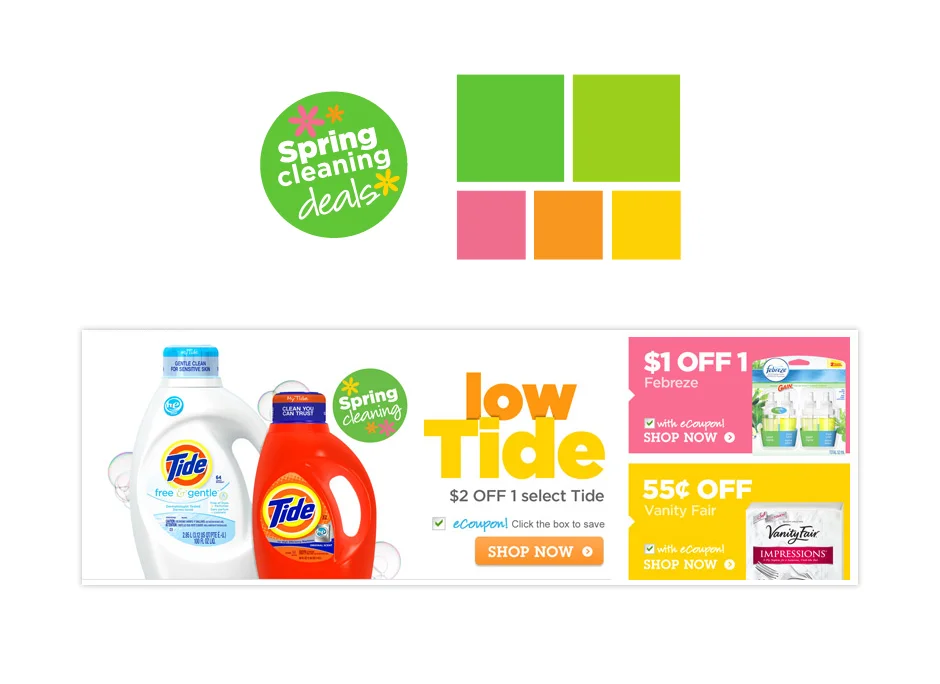 Spring Cleaning Deals Seal and Palette