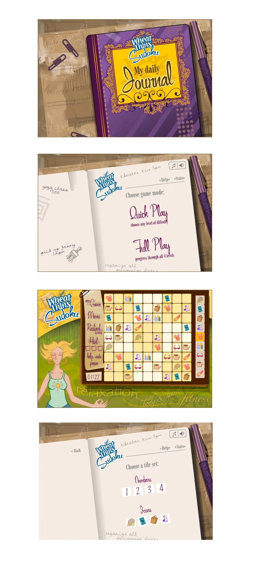 Rebrand design for Wheat Thins Sudoku