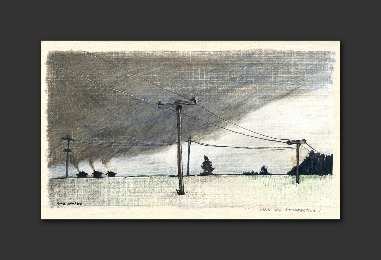 Man v.s. Perspective #1