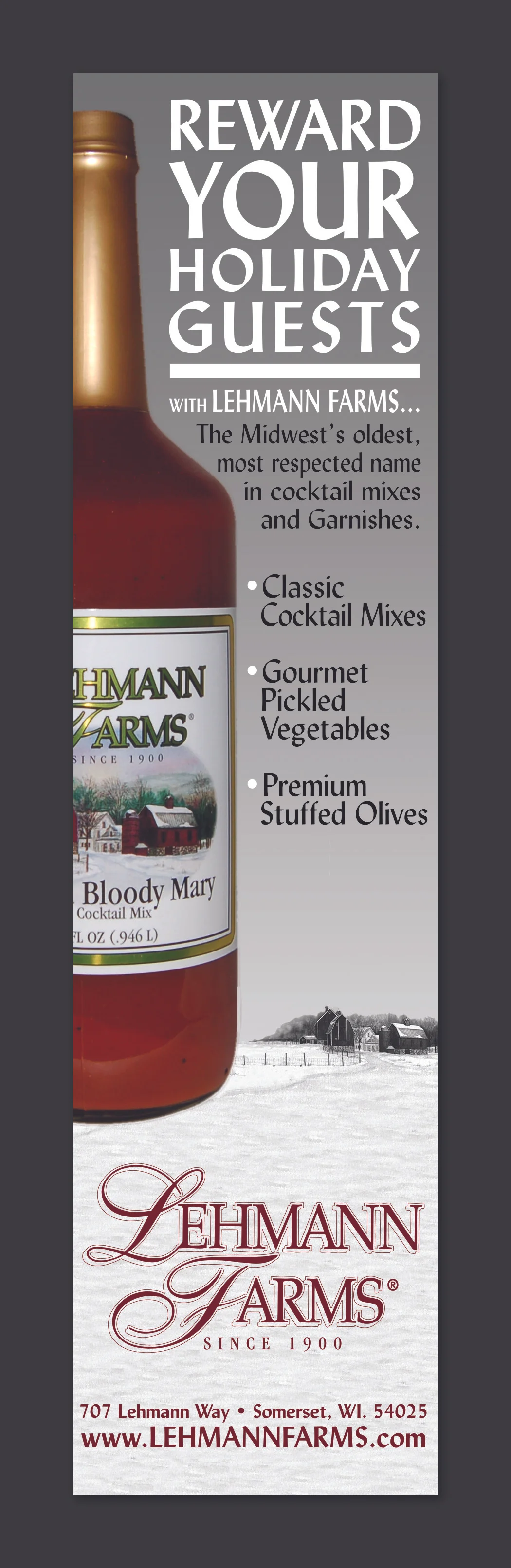 Holiday Advertisement (W.I. Magazine)