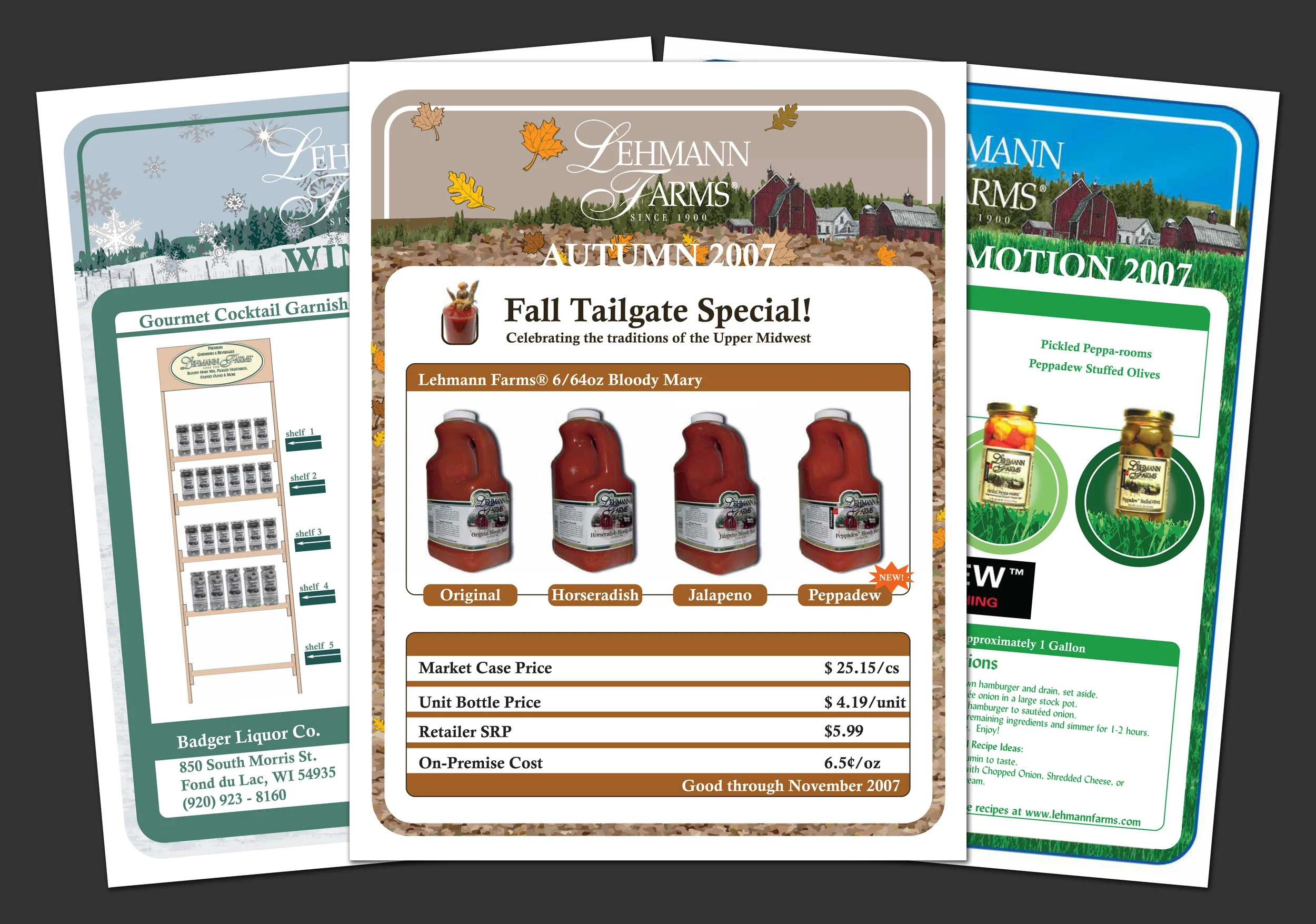 2007 Sell Sheet Design