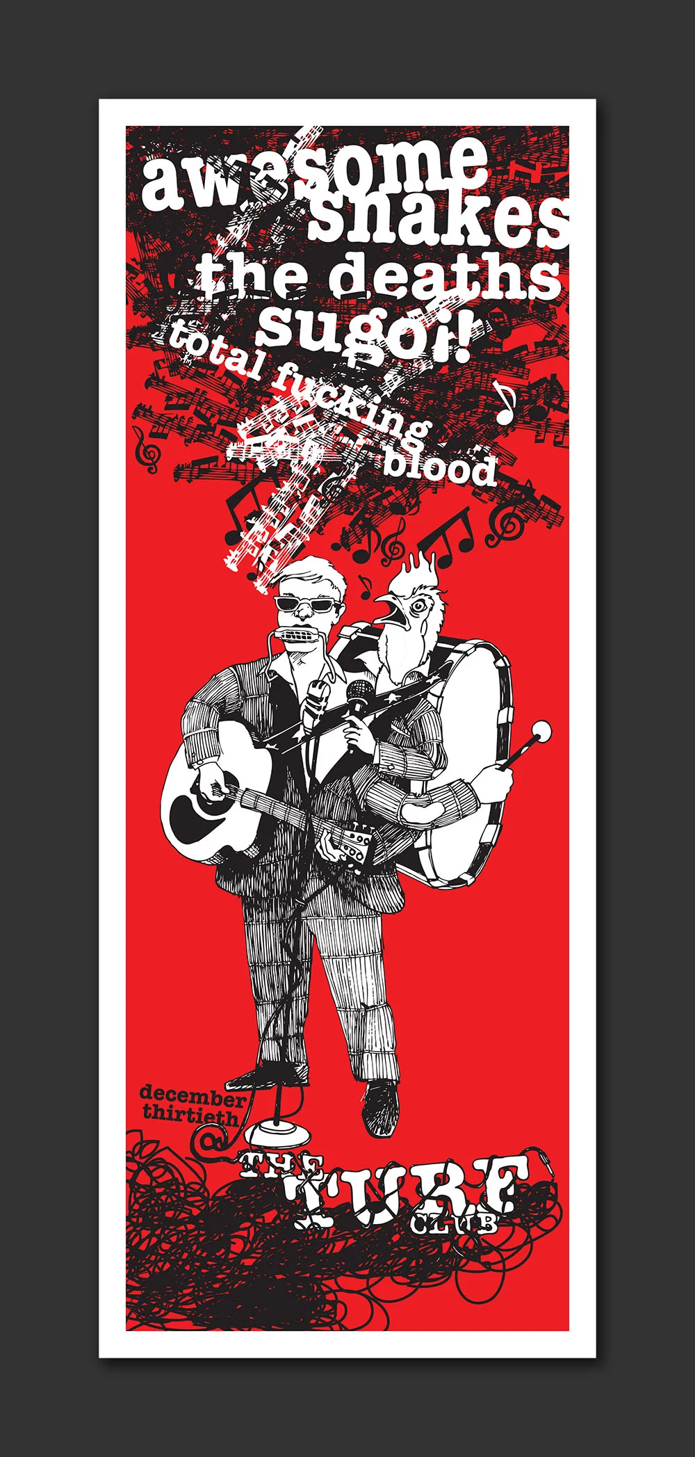 The Cock & Crooner (Awesome Snakes/Turf Club)