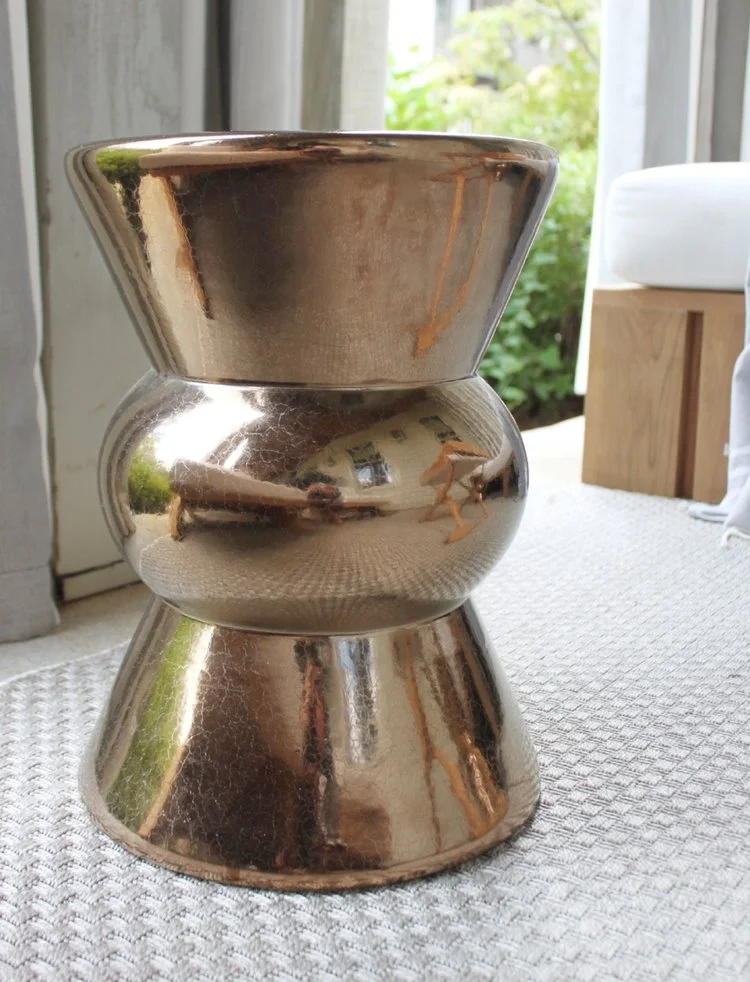 Mister and Mrs Sharp Front Porch Metallic Table.jpg