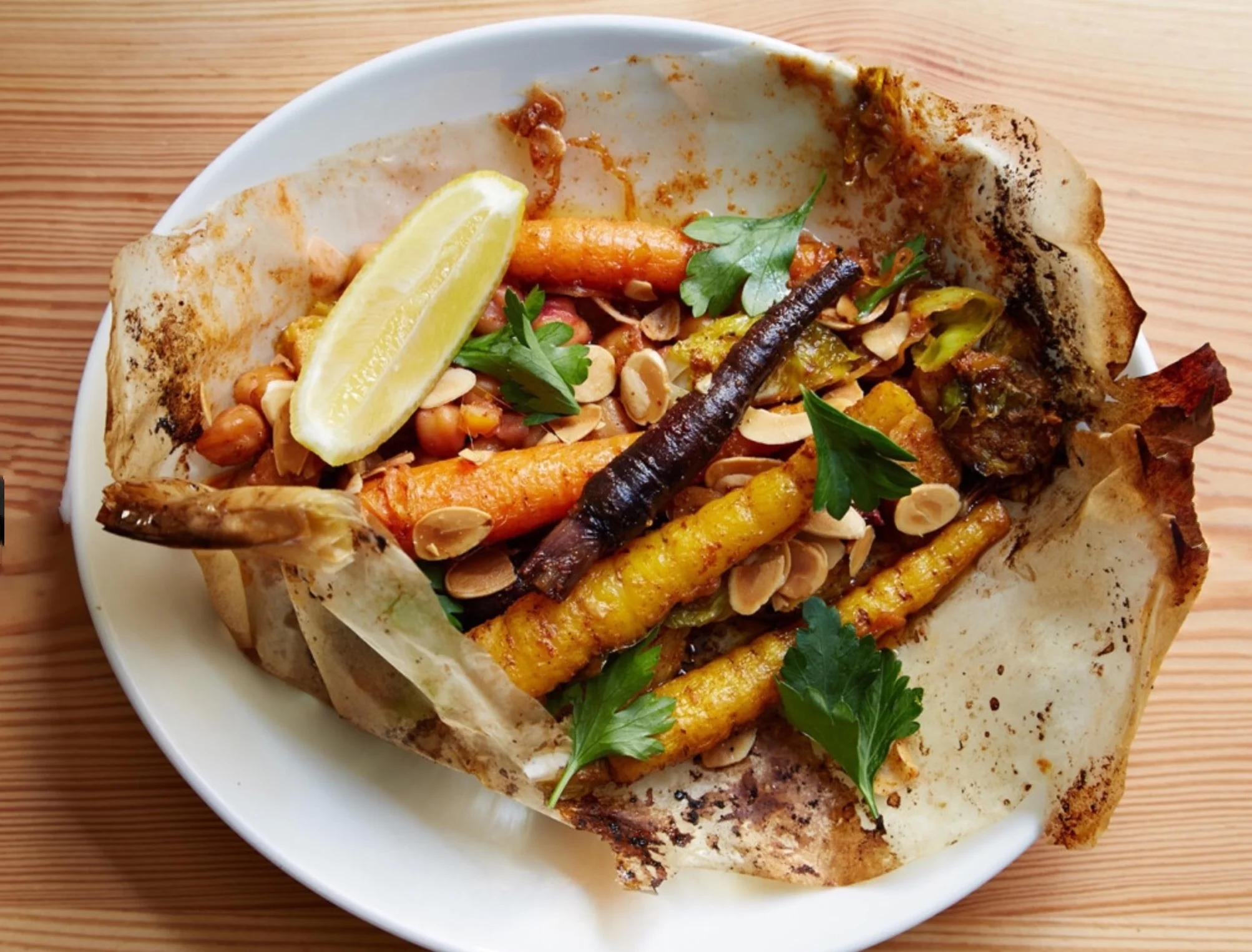"Nix is a new restaurant from Michelin-starred chef John Fraser and James Truman. With the belief that eating vegetarian or vegan should feel more celebration than sacrifice." Photo - NIXNY.com