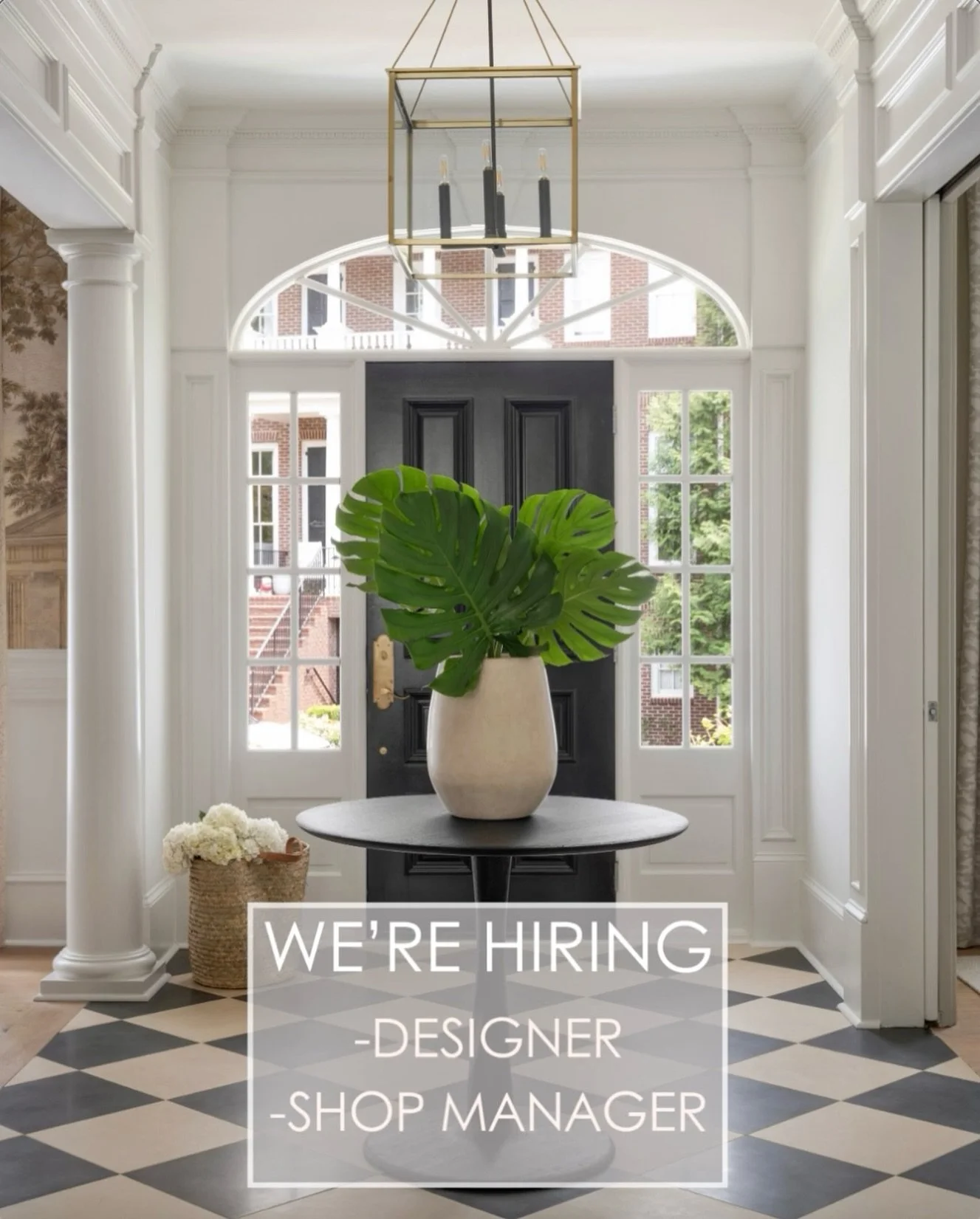 We&rsquo;re hiring.  We&rsquo;re excited to bring in a new full time interior designer and also a manager for our shop @serenbe.  High-end interiors, boutique custom projects, and a beautiful, creative workspace in Serenbe. 

Interested?  Message us 