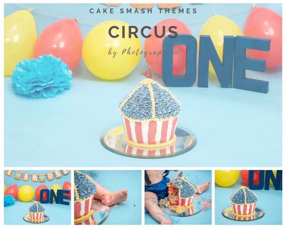 Circus Cake Smash Photoshoot
