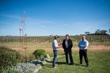 ICC Sydney CEO & Sommelier meet with regional farmers