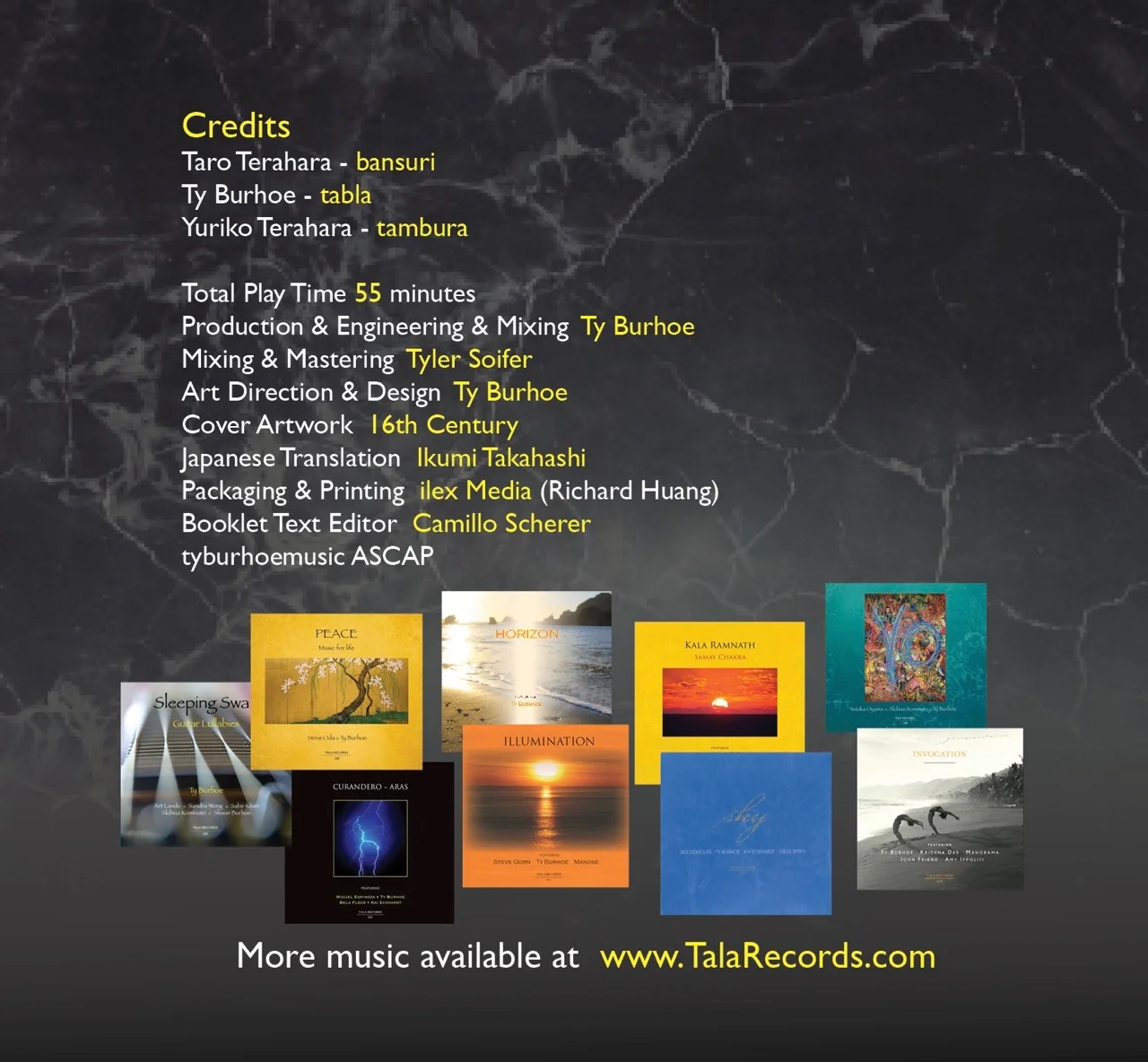 BLACK SWAN - Kalahamsa (Digital Download) — TyBurhoe & Tala Records 