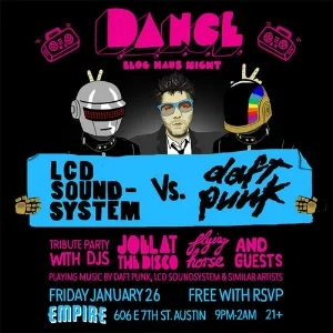 LCD Soundsystem vs. Daft Punk - DANCE Chicago Edition at Subterranean