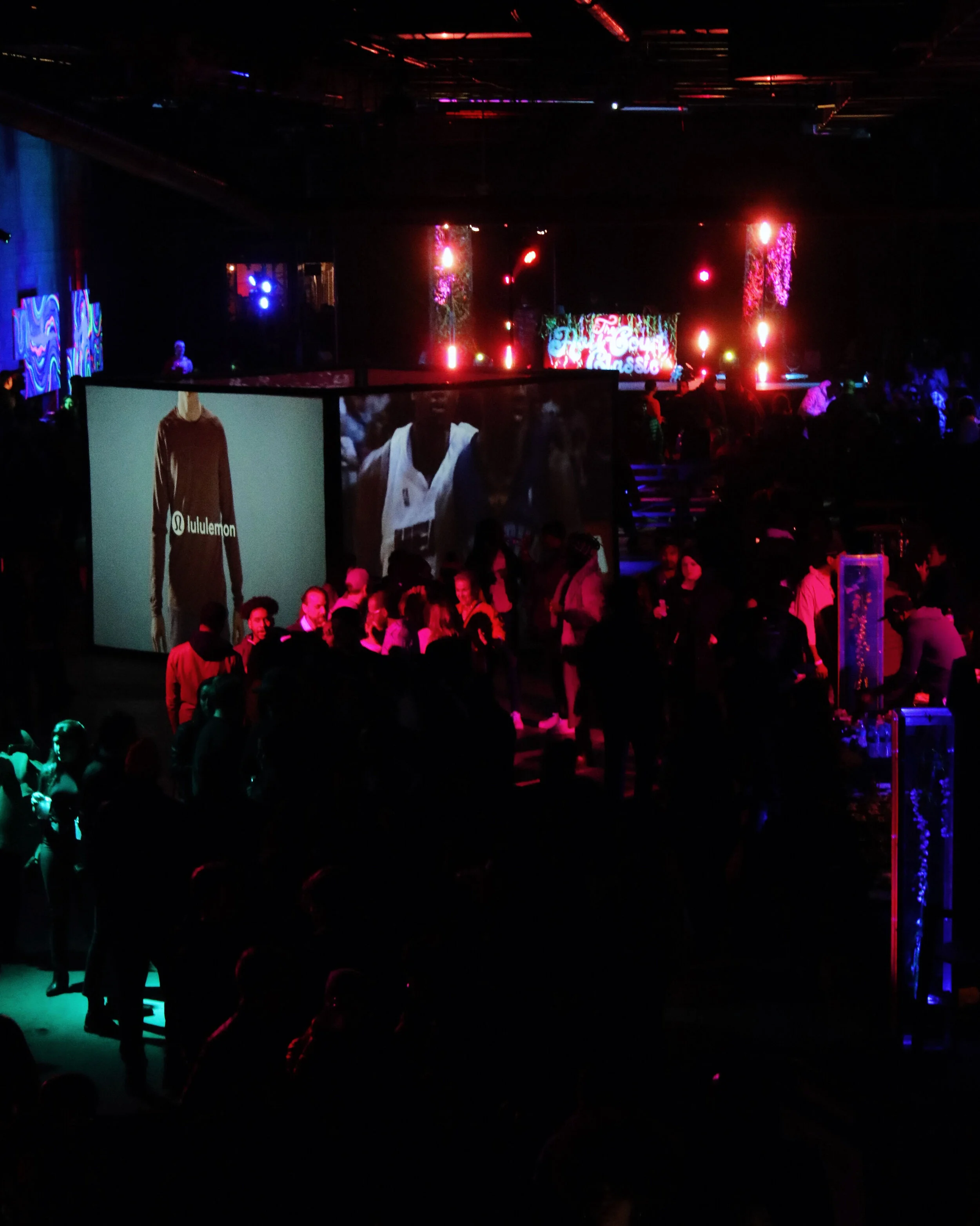 STAGE DESIGN | lululemon x mob rep | NBA All-Star weekend activation