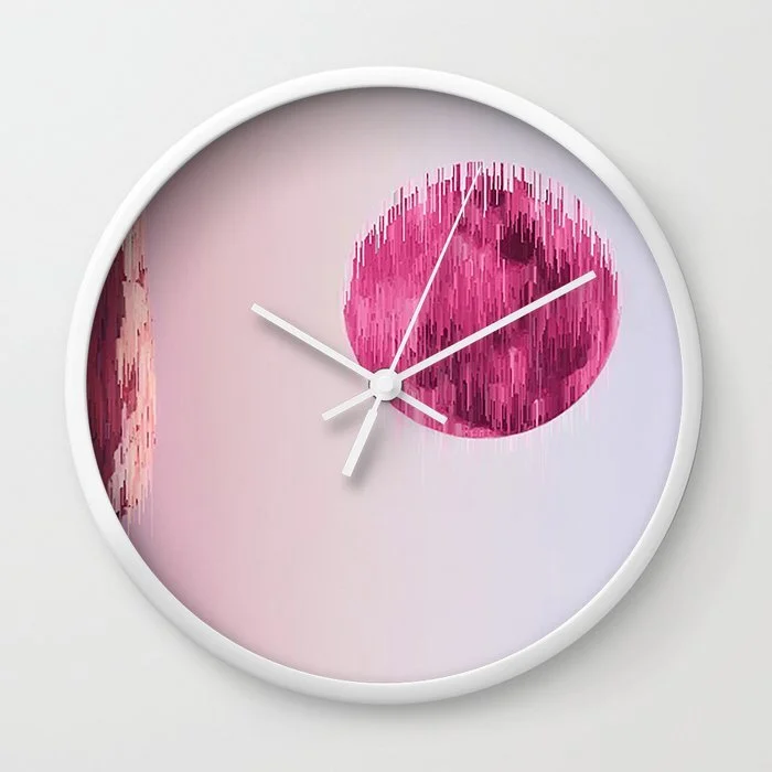 vibrant lunation | clock