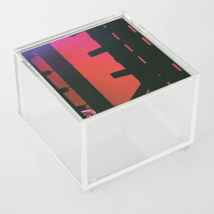 mathematics | acrylic box