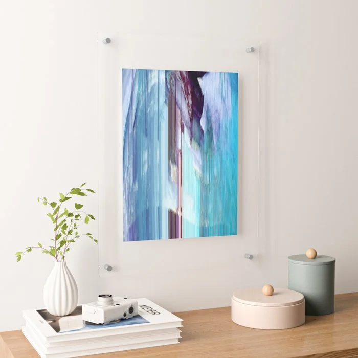 lovin u | floating art print