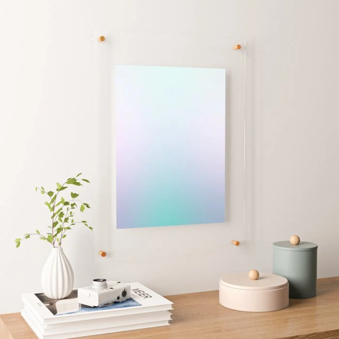 ethereal peace | floating art print