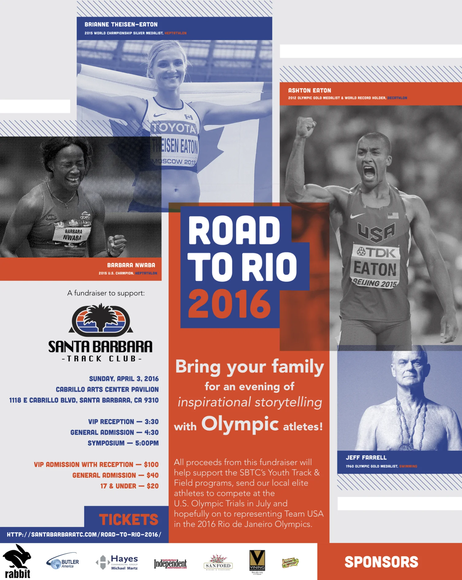 2016 EVENT POSTER - SANTA BARBARA TRACK CLUB