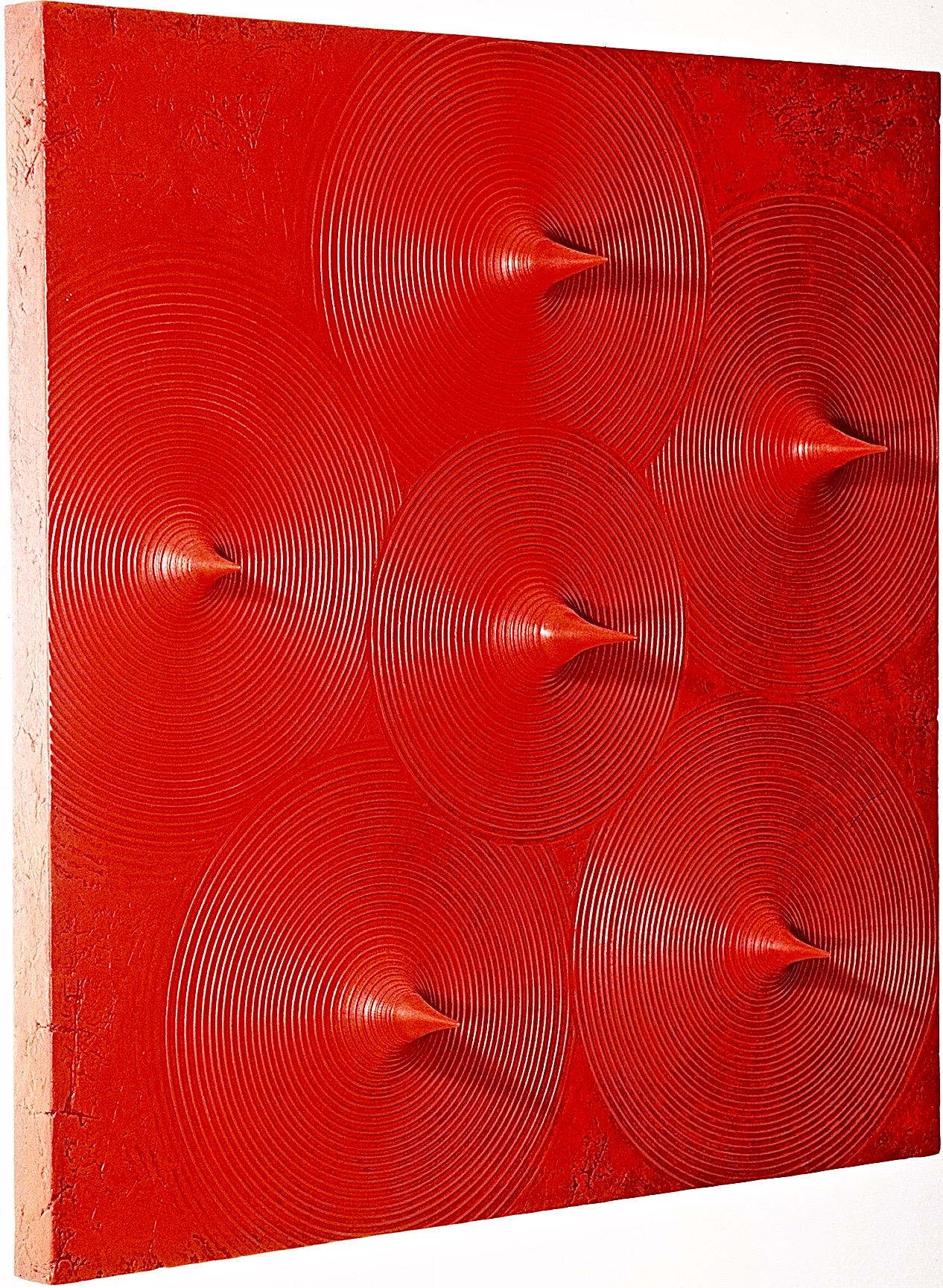 Thomas Coffin - Spikes (red) - side view