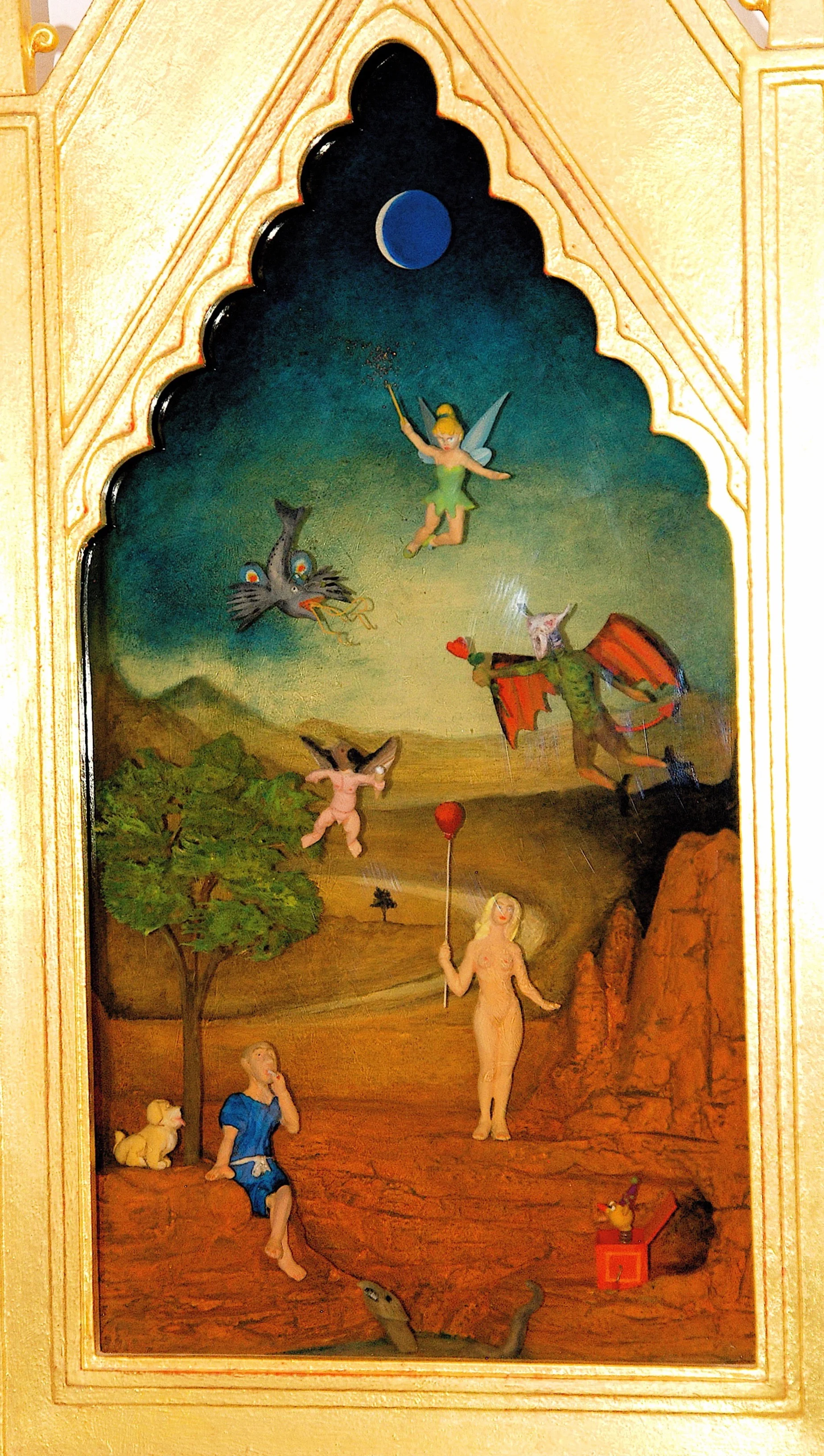 Thomas Coffin - The Temptation of Saint Anthony (detail)
