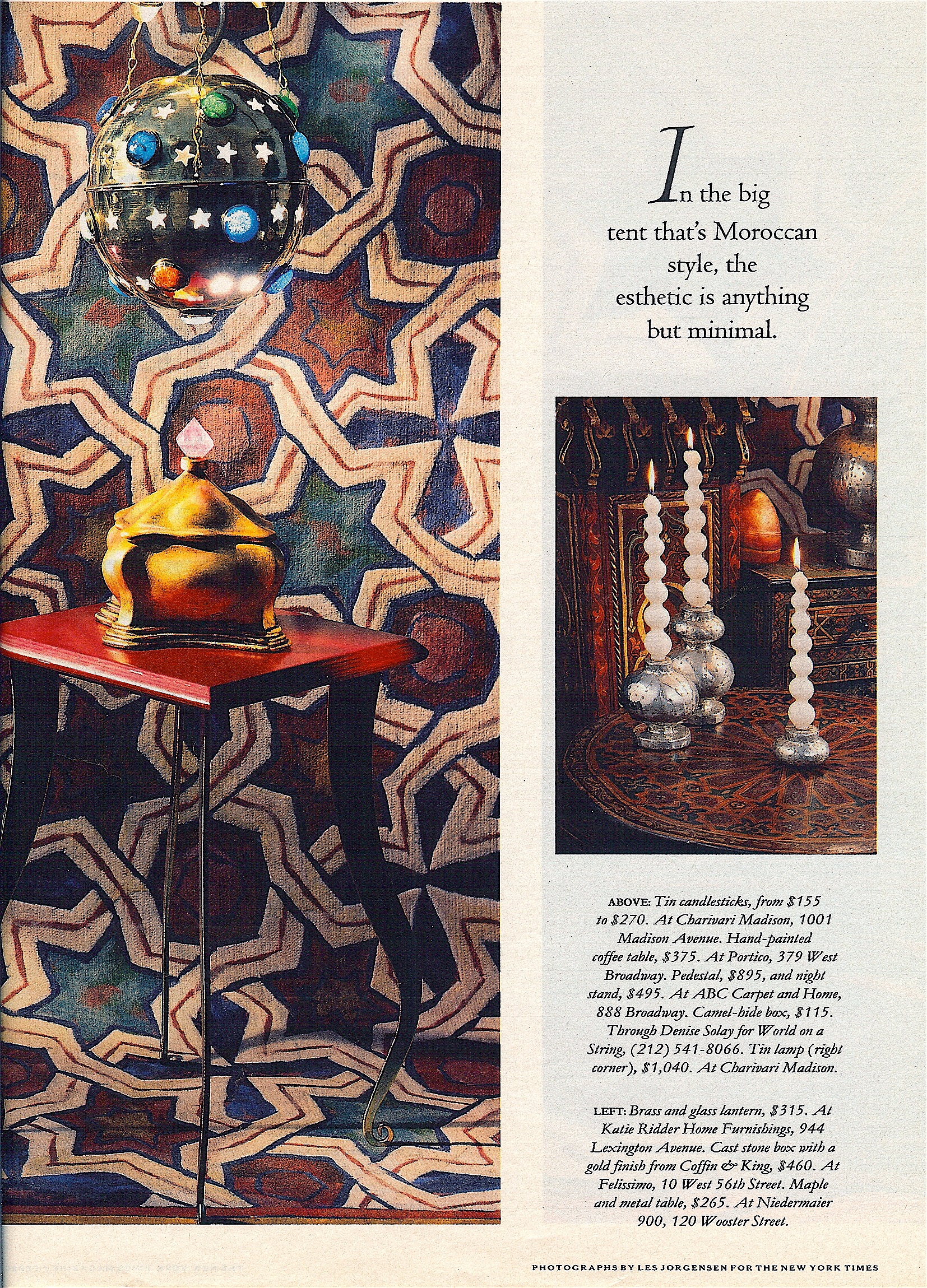 Coffin & King Press - Coffin & King Gilded Box featured in The New York Times Magazine