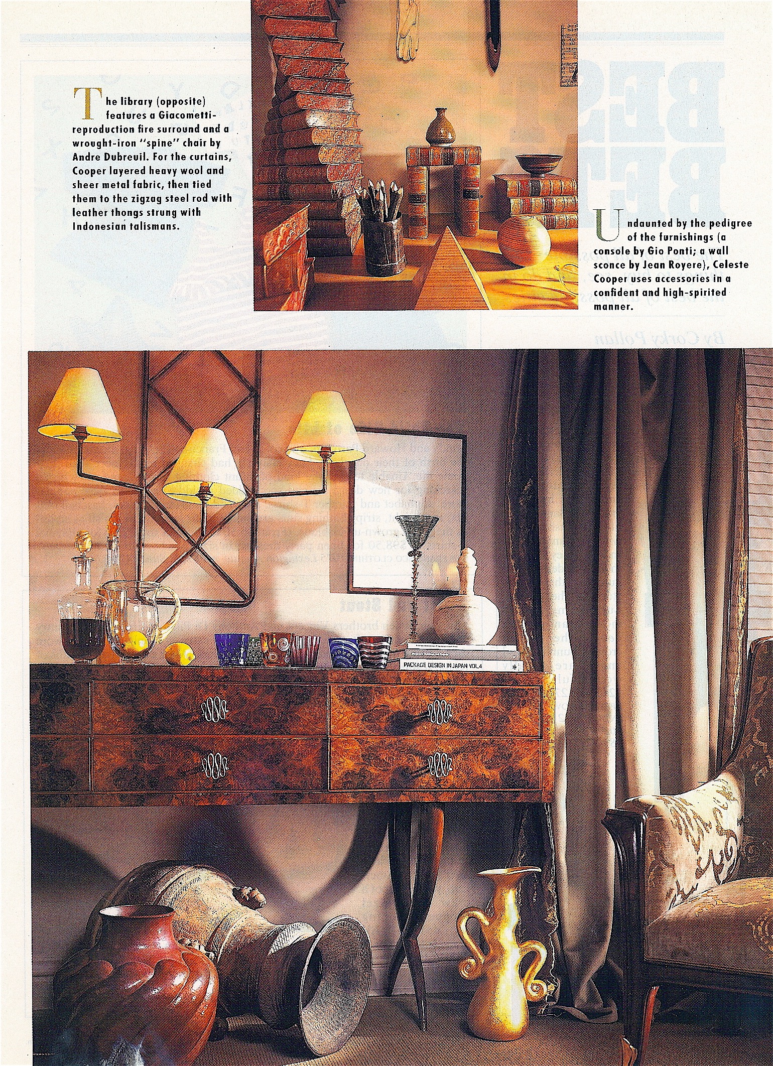 Coffin & King Press - Coffin & King Gilded Vase featured in Kip's Bay Decorator Show House/ New York Magazine
