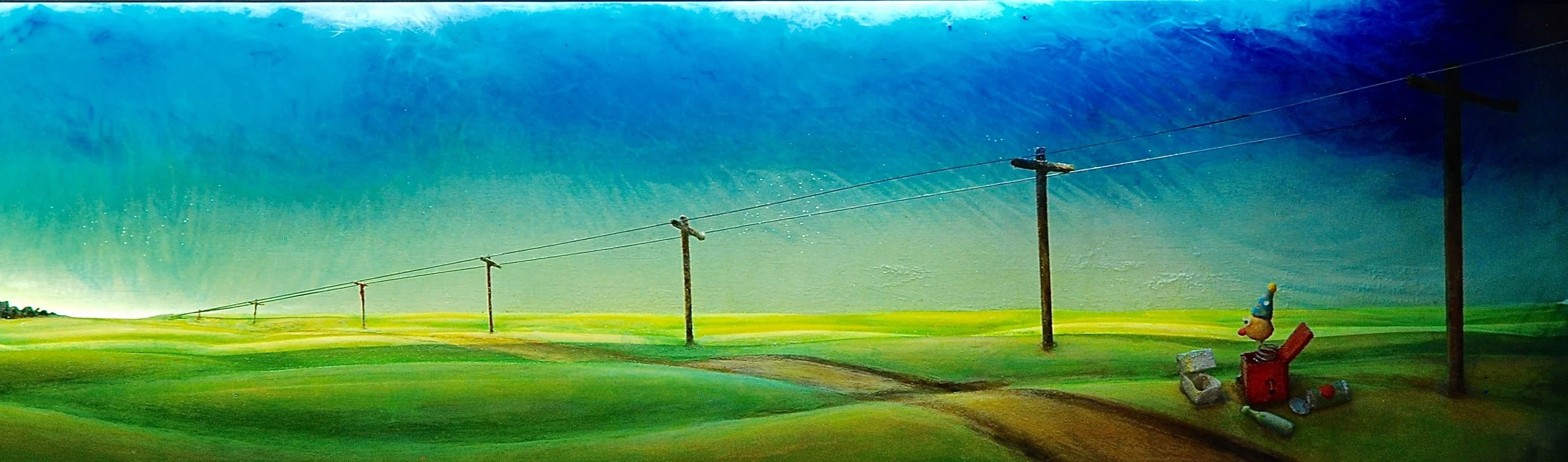 Thomas Coffin - Lies The Roadside Palm Reader Told Me (detail)