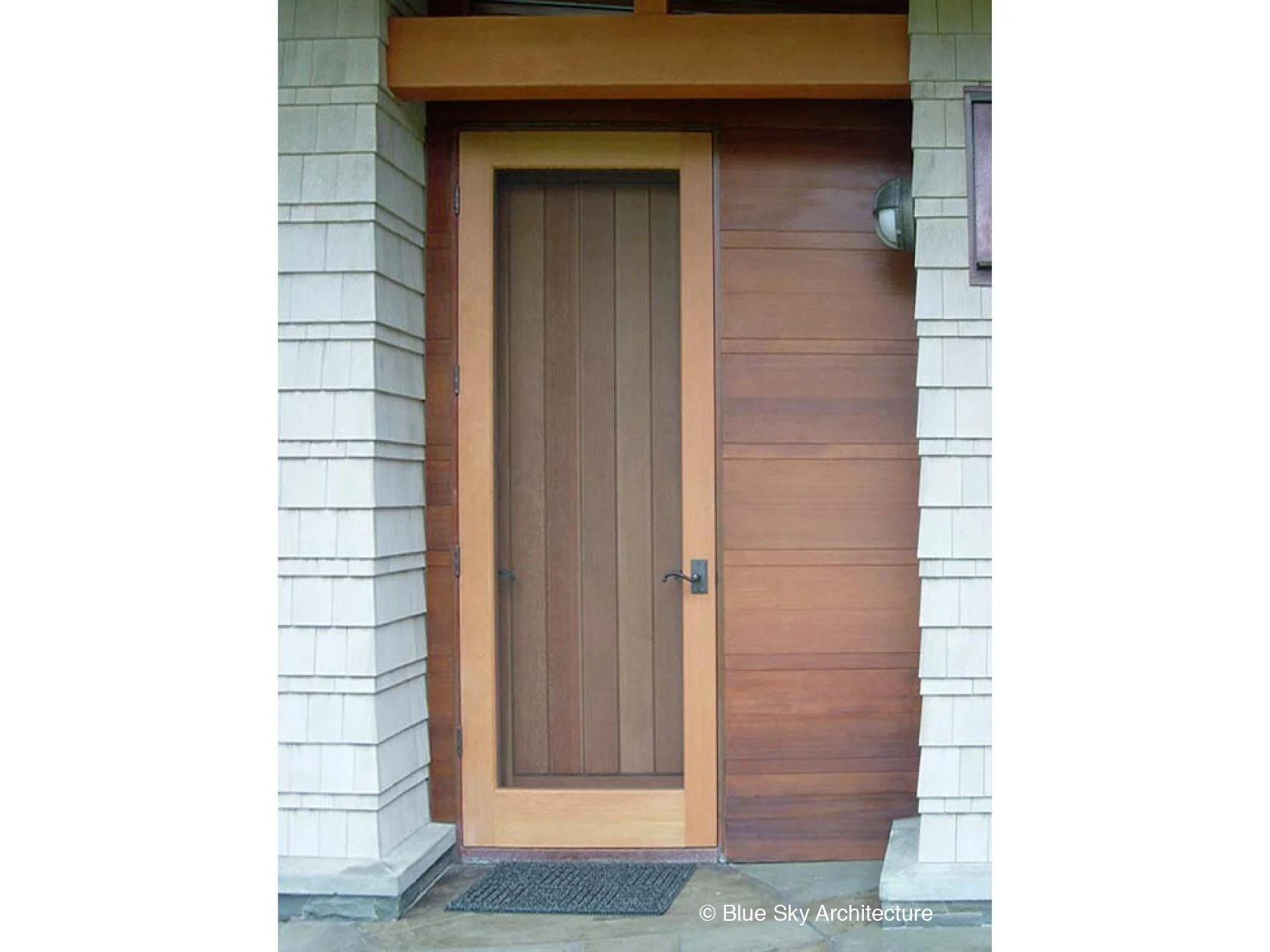 Custom Frame and Panel Door