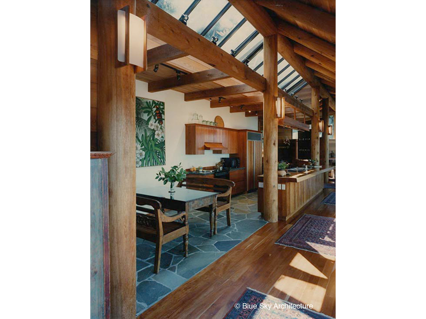 Heavy Timber Roof with Clerestory Windows